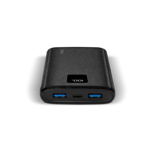 ttec PowerSlim Trio LCD 10.000mAh PD 22,5W Dahili Kablolu Taşınabilir Şarj Aleti / Powerbank