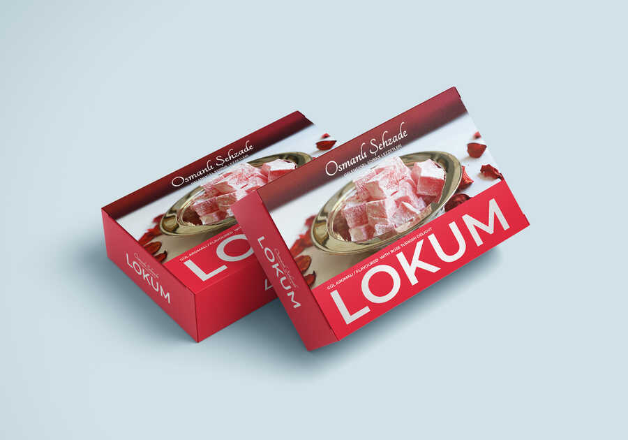 Gül Aromalı Lokum 500gr.