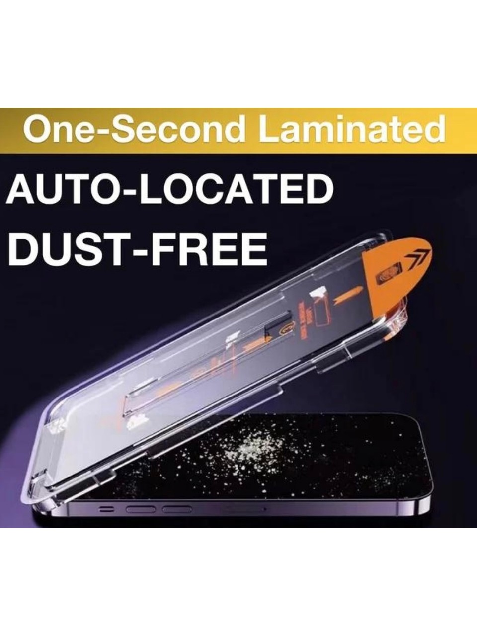 Pointtech Apple iPhone 11Pro ile Uyumlu Ekran Koruyucu Kurma Aparatlı 9h Temperli Kırılmaz Cam