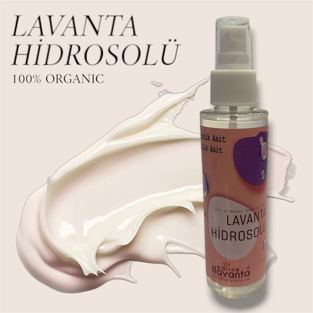Makyaj Temizleme Hidrosolü / Lavanta Suyu